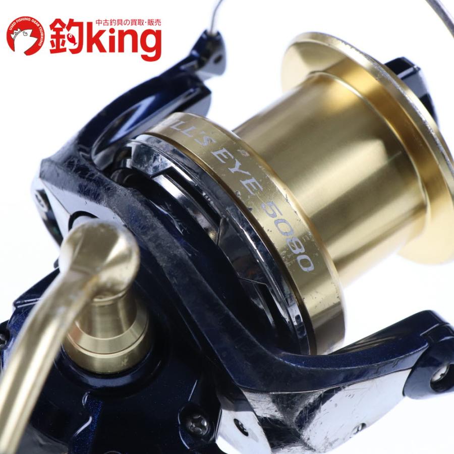 【美品】 シマノ ブルズアイ 5080 スピニングリール 遠投 シマノ（SHIMANO） 14 ブルズアイ 5080 /B229M ヒラマサ マダイ 青物