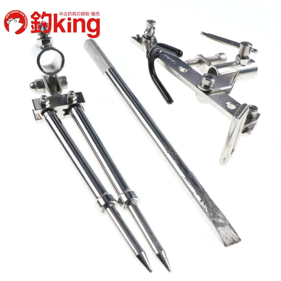 昌栄 ステンレス 竿受 石鯛 ピトン アジャスターピトン付 /B257M 釣具 