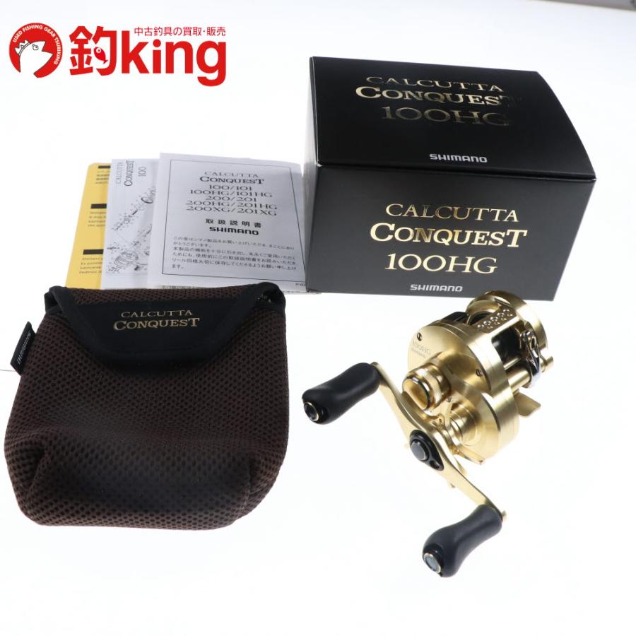 シマノ（SHIMANO） 21 カルカッタコンクエスト 100HG /D216M 美品