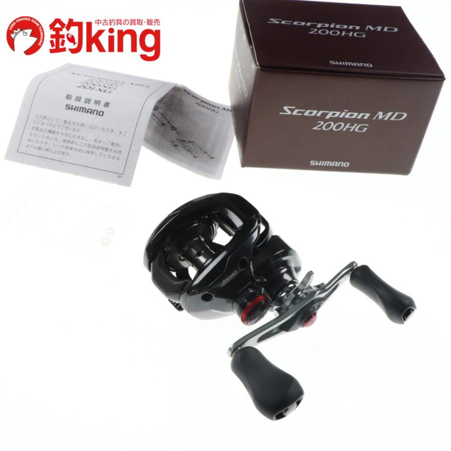 Shimano 24 スコーピオン MD 200HG ベイトリール 本体 シマノ（SHIMANO） 24 スコーピオン MD 200HG （1） /D537M 未使用