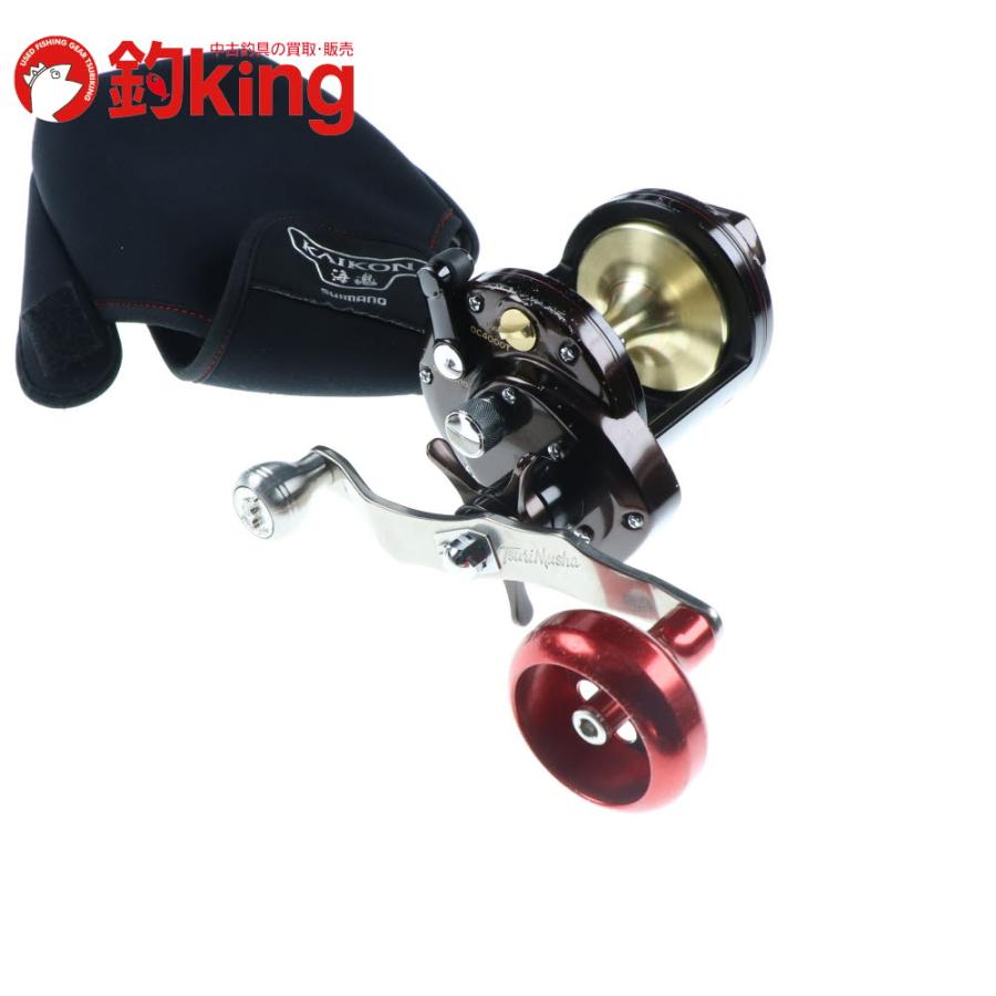 シマノ（SHIMANO） 07 海魂 DC 4000T 釣武者チタンパワーハンドル付