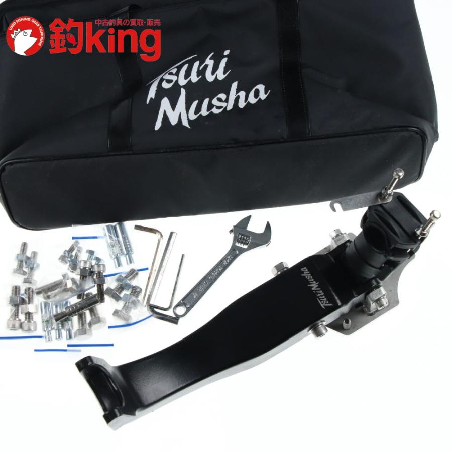 釣武者 本九絵アンカー竿受 /E173M 美品 石鯛 イシダイ 口白 クエ アラ