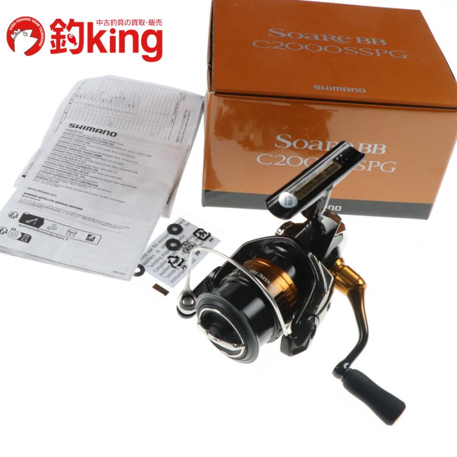 シマノ（SHIMANO） 22 ソアレ BB C2000SSPG /E187M 美品 アジ 鯵