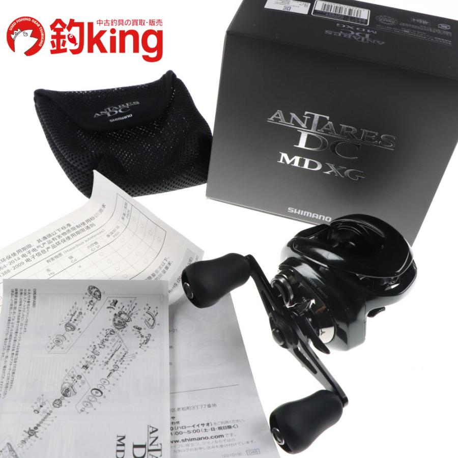 シマノ 23アンタレス ベイトリール　DC MD XG バス釣り　ブラックバス シマノ（SHIMANO） 23 アンタレスDC MD XG 右 /F045M 美品 ブラック
