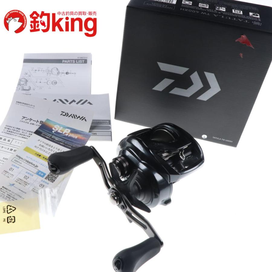 ダイワ タトゥーラ TW 400XH 400 ベイトリール 左ハンドル 美品 DAIWA