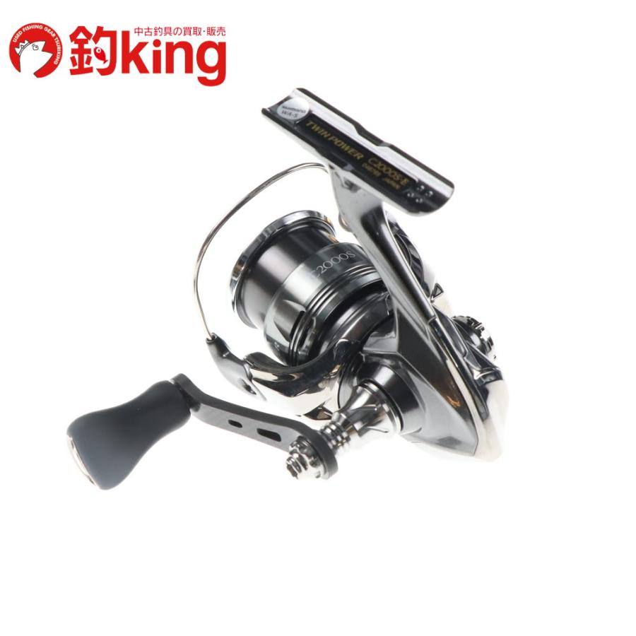 シマノ（SHIMANO） 24 ツインパワー C2000S 社外ハンドル付 /F074M 美