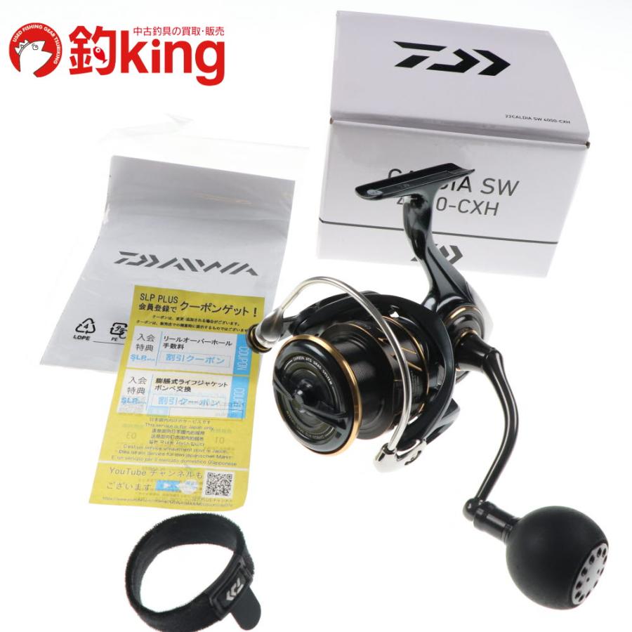うーどん　カルディアSW 4000-CXH 美品 DAIWA（ダイワ） 22 カルディアSW 4000-CXH /F356M 美品 ヒラスズキ 平