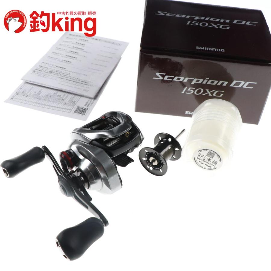 SHIMANO Scorpion DC 150XG ベイトリール シマノ（SHIMANO） 21 スコーピオンDC 150XG 純正替スプール付 /F372M
