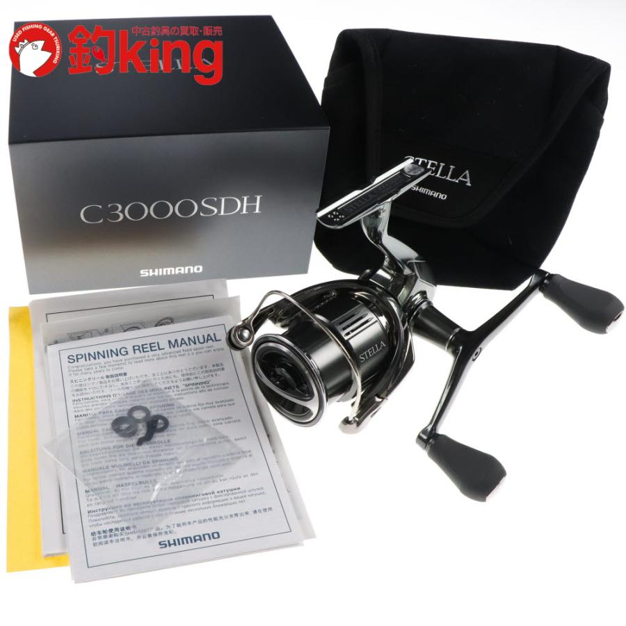 極美品SHIMANO STELLA C3000sdhエギング シマノ（SHIMANO） 22 ステラ C3000SDH /G193M 美品 アオリイカ