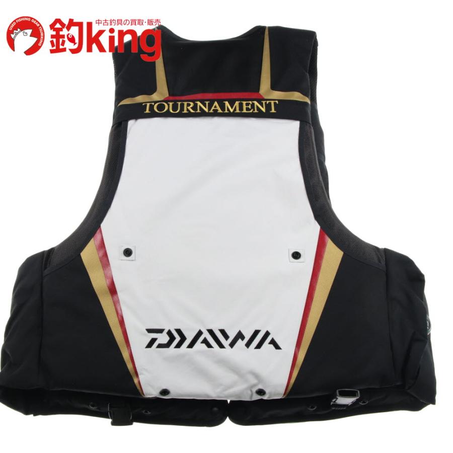 美品　ダイワ　トーナメント　ライフジャケット　XL 難あり DAIWA（ダイワ） トーナメント バリアテック サイバーフロート DF-3206
