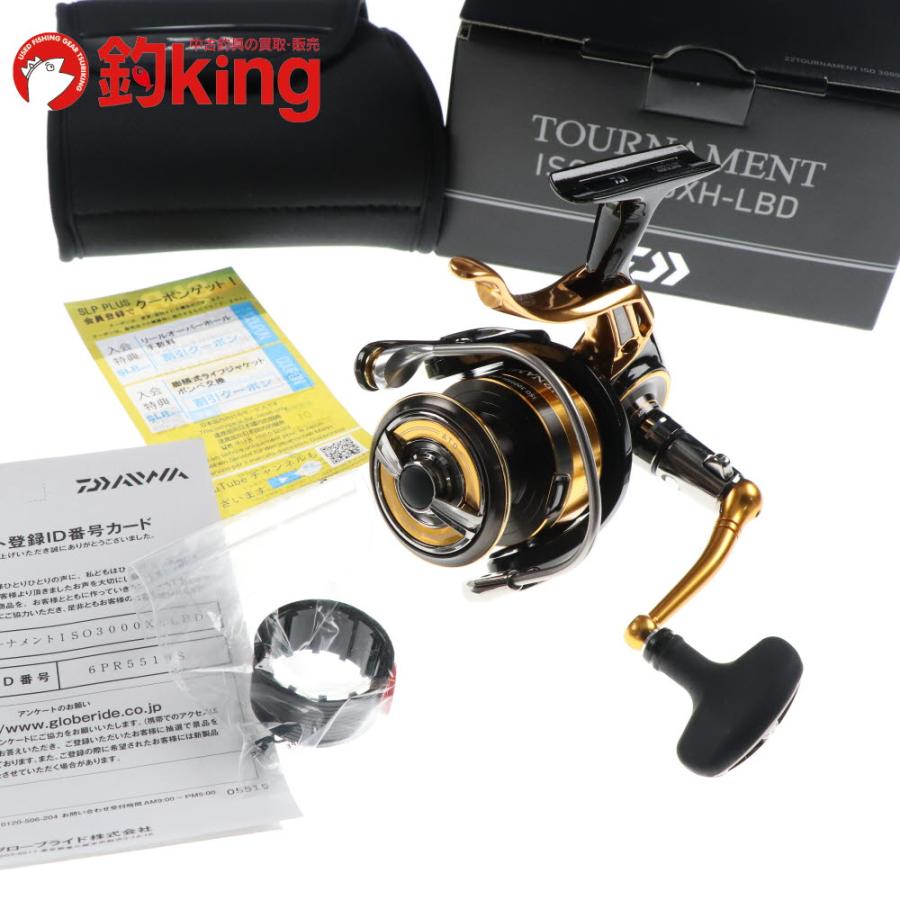 ダイワ(Daiwa) 22トーナメント ISO 3000XH―LBD 新品未使用 DAIWA（ダイワ） 22 トーナメントISO 3000XH-LBD /J202M 極上品 メジナ