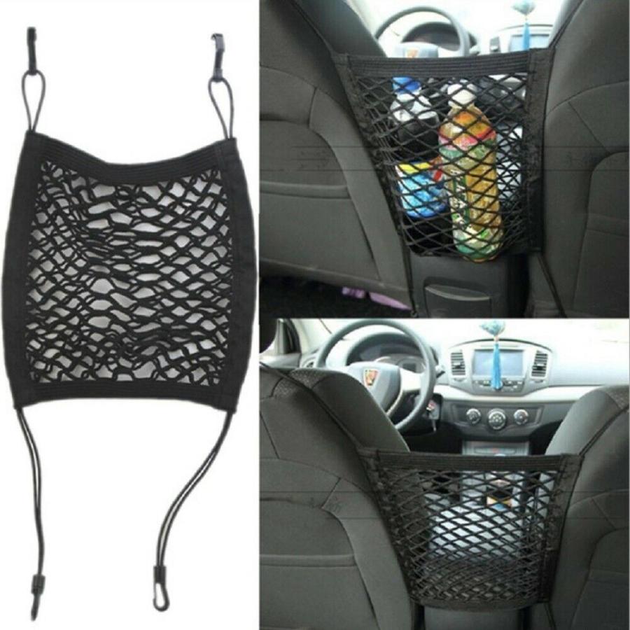 車 収納ポケット メッシュネット ネットポケット 便利グッズ 自動車
