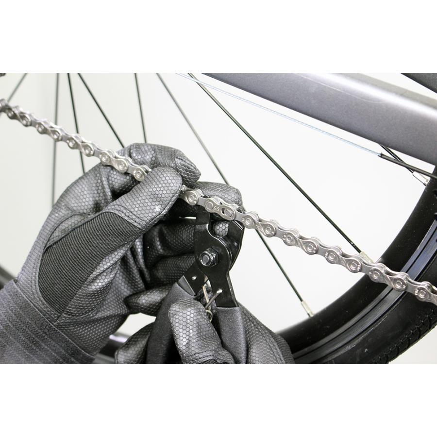 自転車 ミッシングリンク シルバー チェーンコネクター クイック