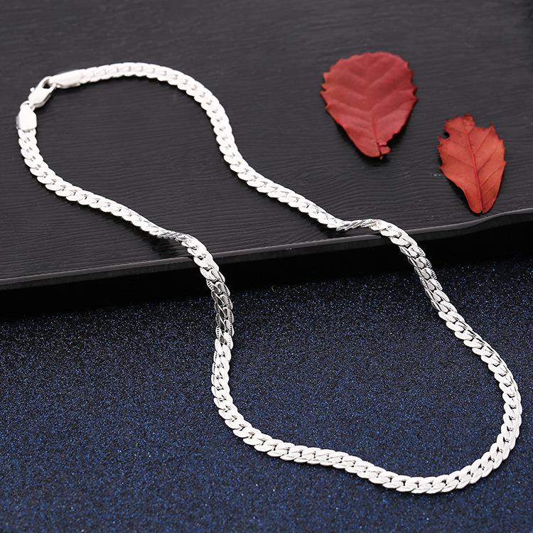 喜平 ネックレス ゴールド シルバー 50cm 5mm 18KGF チェーン