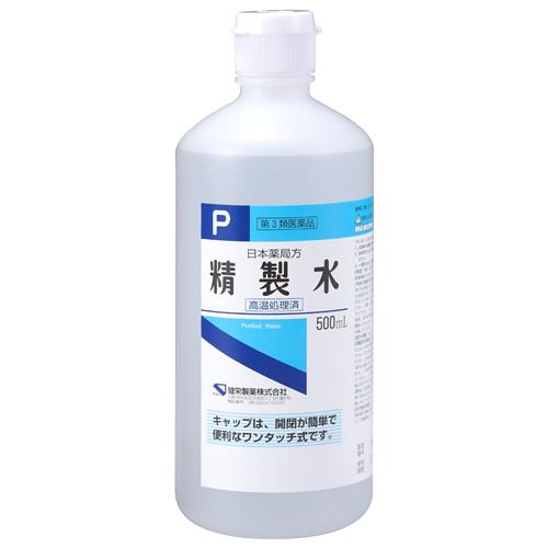 第3類医薬品 精製水 500ml ツルハドラッグ 通販 Paypayモール
