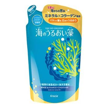 クラシエ 海のうるおい藻 うるおいケアリンスインシャンプー つめかえ用 400ml 詰め替え用 ツルハドラッグ 通販 Paypayモール