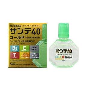 第3類医薬品 参天製薬 買い物 サンテ40 目薬 12ｍｌ ゴールド