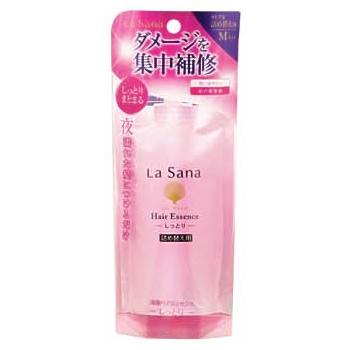 「ラサーナ 海藻ヘアエッセンス M 詰め替え用 70ml」　4個セット La Sana（ラサーナ） 海藻ヘアエッセンス M つめかえ用 (70mL