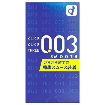 オカモト　003　ゼロゼロスリー　スムース　(10個入)　コンドーム｜tsuruha