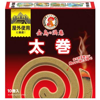KINCHO 金鳥 キンチョウ 金鳥の渦巻PRO 太巻き (10巻