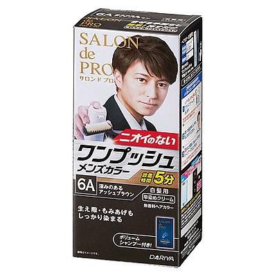 ダリヤ サロンドプロ ワンプッシュメンズカラー 6a 深みのあるアッシュブラウン 白髪用 ツルハドラッグ 通販 Paypayモール