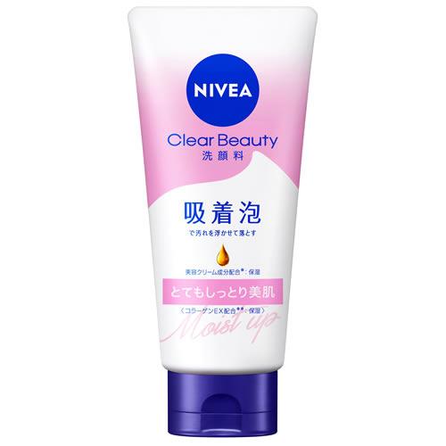 洗顔料 yuuka NIVEA（ニベア） 花王 クリアビューティー洗顔料 とてもしっとり美肌