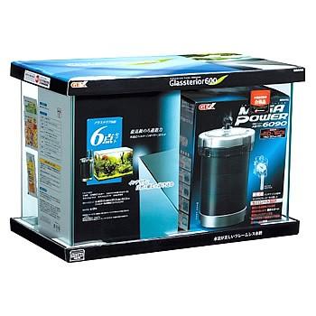 気質アップ ジェックス グラステリア 600 6点セット 1セット 水槽セット メガパワー6090 観賞魚用品 送料無料 Www Multiteknindo Com
