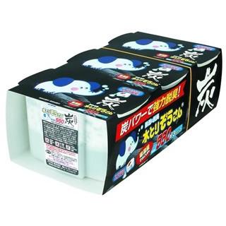 オカモト　水とりぞうさん　炭　(550mL×3個パック)　除湿剤 | オカモト