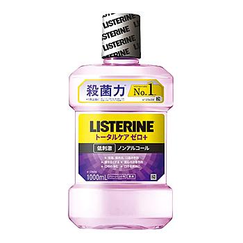 ジョンソンエンドジョンソン 薬用 リステリン トータルケア ゼロ プラス クリーンミント味 (1000mL) 液体ハミガキ 液体歯磨き　医薬部外品｜tsuruha