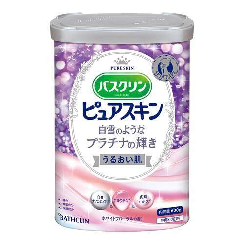 バスクリン（BATHCLIN） ピュアスキン プラチナの輝き (600g) 入浴剤