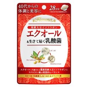 メタボリック フローナ エクオール乳酸菌 28カプセル 発酵大豆イソフラボン ラクトビオン酸 送料無料 軽減税率対象商品 ツルハドラッグ 通販 Paypayモール
