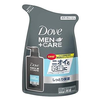 ★セール★　ユニリーバ Dove ダヴ メン+ケア ボディウォッシュ クリーンコンフォート つめかえ用 (320g) 詰め替え用 男性用 ボディソープ｜tsuruha