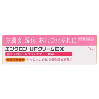 第2類医薬品 ライオン エンクロン Ufクリームex 12g 皮膚炎