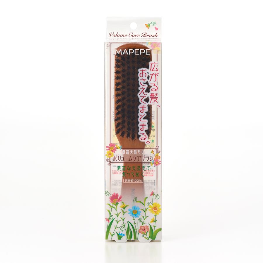 MAPEPE（マペペ） シャンティ 濃密天然毛のボリュームケアブラシ (1本