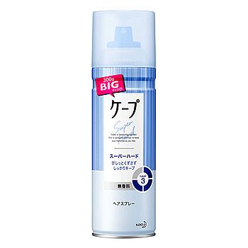 ケープ 花王 スーパーハード 無香料 (300g) ヘアスプレー : ツルハ