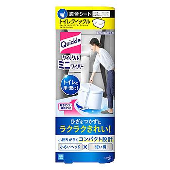 花王 クイックル ミニワイパー 1セット トイレ床 壁掃除用品 トイレ用掃除シート ツルハドラッグ 通販 Paypayモール