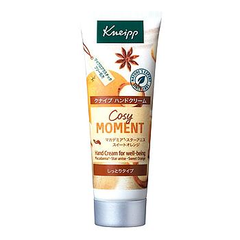 ドイツ製 ハンドクリーム クナイプ コージーモーメント スイートオレンジ スターアニスの香り 75ml Kneipp ツルハドラッグ 通販 Paypayモール