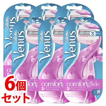 11周年記念イベントが セット販売 Pamp G ジレット ヴィーナス コンフォート スムースフラワーパフューム ホルダー 1本 6個セット カミソリ 髭剃り P G Wantannas Go Id