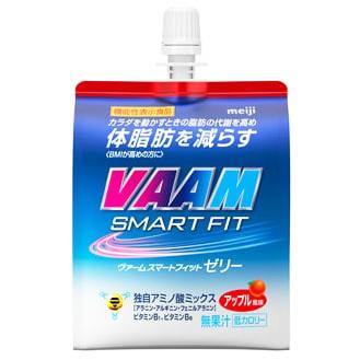 明治 VAAM ヴァーム スマートフィットゼリー アップル風味 (180g) 機能性表示食品　※軽減税率対象商品｜tsuruha