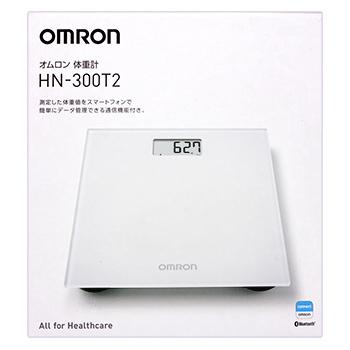 オムロン 体重計 HN-300T2-JTW ホワイト (1台) スマホ連動 オムロン 体重計 HN-300T2-JTW ホワイト (1台) スマホ連動