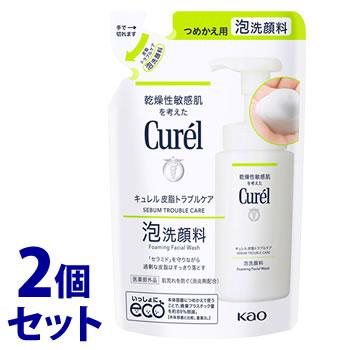 セット販売》 花王 キュレル 皮脂トラブルケア 泡洗顔料 つめかえ用 