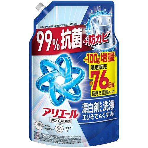 P＆G アリエールジェル つめかえ超ウルトラジャンボサイズ 増量品