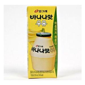 韓国人気 ビングレ バナナ牛乳 バナナウユ 6本セット 紙パック 通販 Reba 韓国雑貨 Kokorea ヤフー店 通販 Yahoo ショッピング