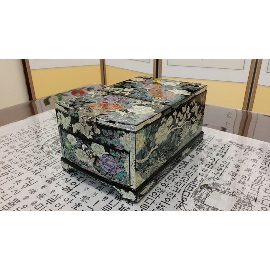 韓国雑貨】螺鈿らでん細工 黒鏡台 : 韓国雑貨 KOKOREA ヤフー店 - 通販