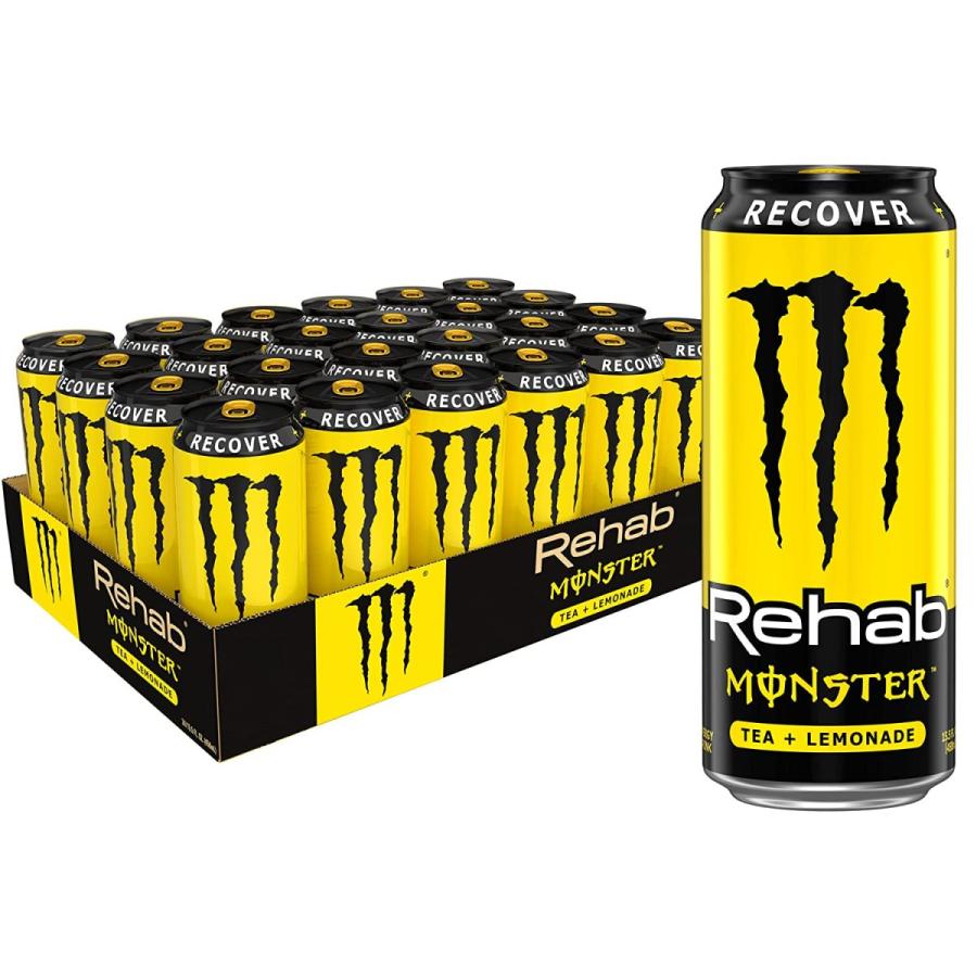 売り切れ必至 モンスターエナジー レモネード Rehab Tea Lemonade Energy 485ml X24本 1ケース 交換無料 Feltfetish Com