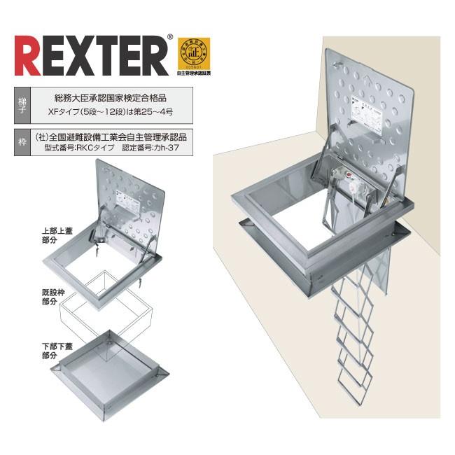 改修用避難ハッチ　レクスター　適応階高2450-2810mm　ヤマトプロテック　リフォーム用　工事用｜tsuruma