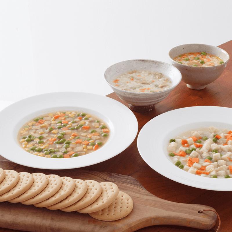 25年保存サバイバルフーズ[大缶] バラエティセット6缶詰合