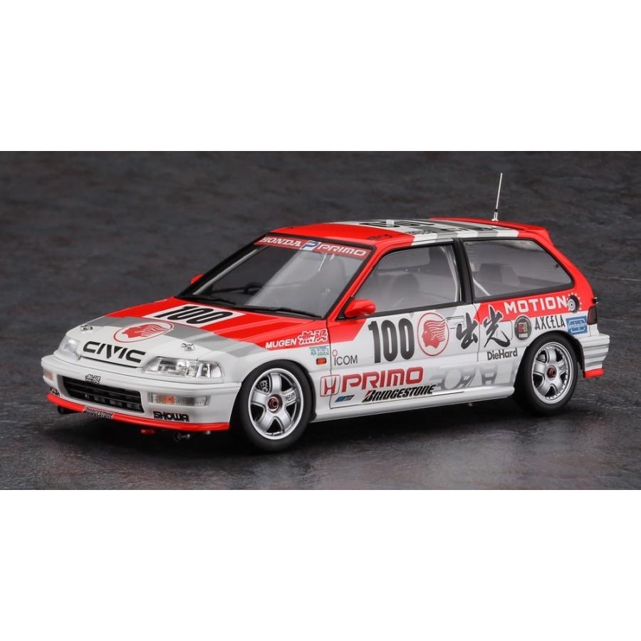 1/24 出光 MOTION 無限 シビック (EF9) “1991 JTC チャンピオン” | ハセガワ | 01