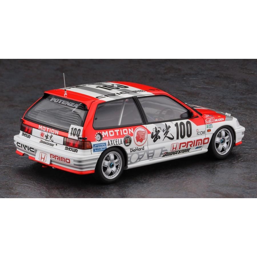 1/24 出光 MOTION 無限 シビック (EF9) “1991 JTC チャンピオン” | ハセガワ | 02