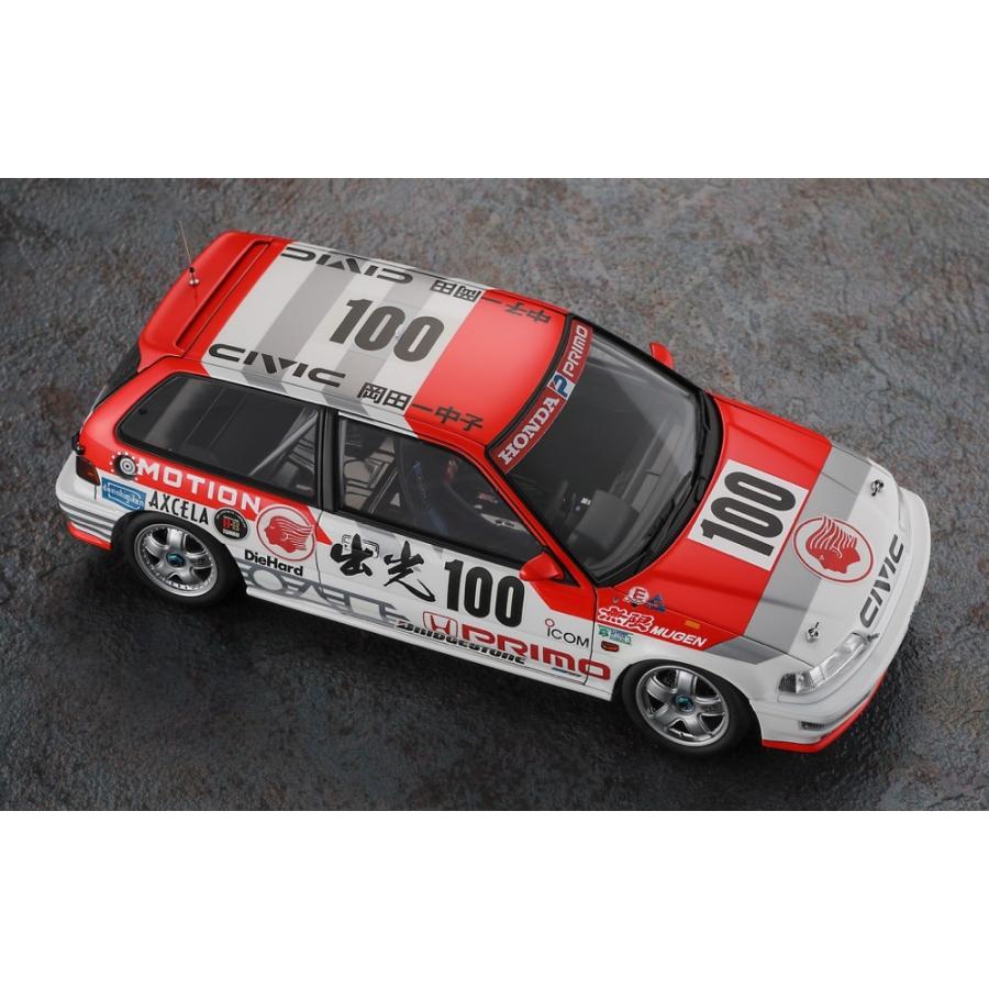 1/24 出光 MOTION 無限 シビック (EF9) “1991 JTC チャンピオン” | ハセガワ | 05